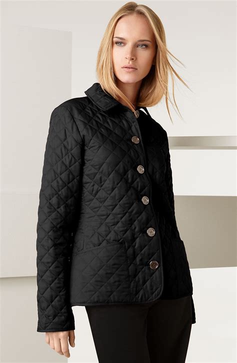 european burberry quilted jacket|burberry brit quilted jacket women.